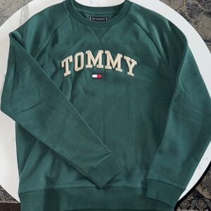 Tommy Hilfiger Forest Green Crewneck Sweater